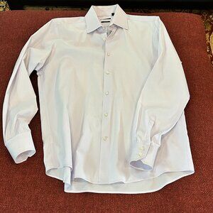 Hugo Boss, L/XL, Light Purple Herringbone